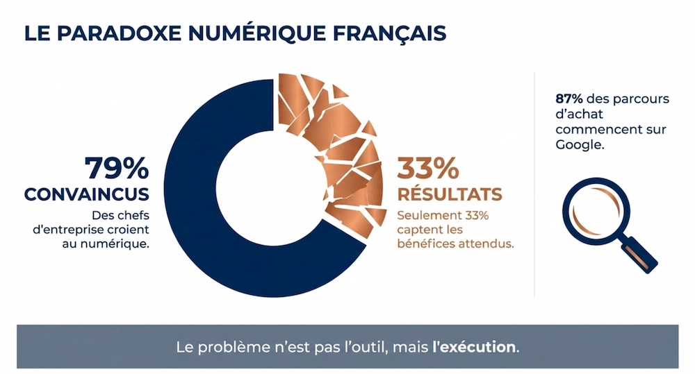 le paradoxe du numérique français