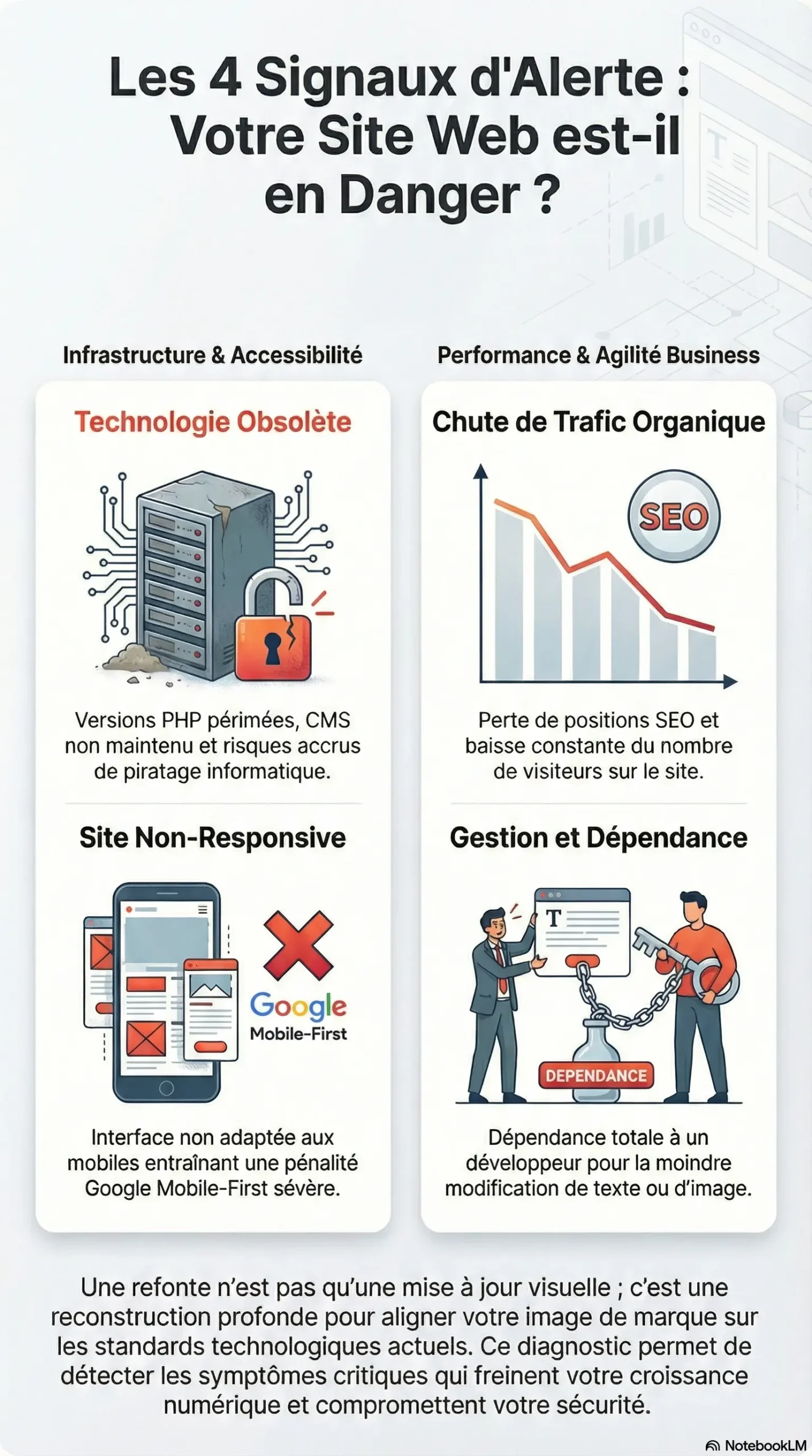 Les signaux d'alterte